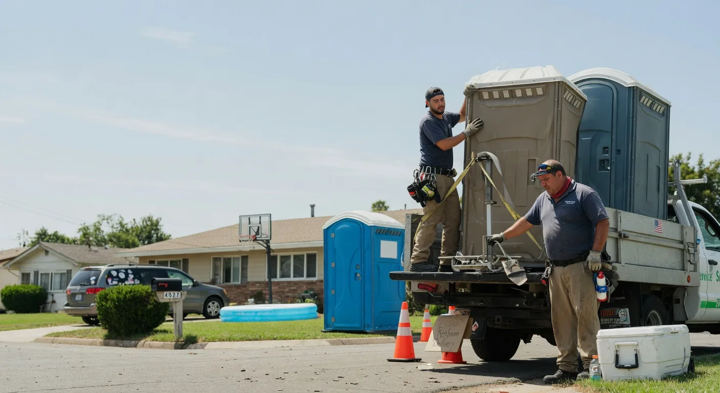 Porta Potty Rental in Roxana, IL near me